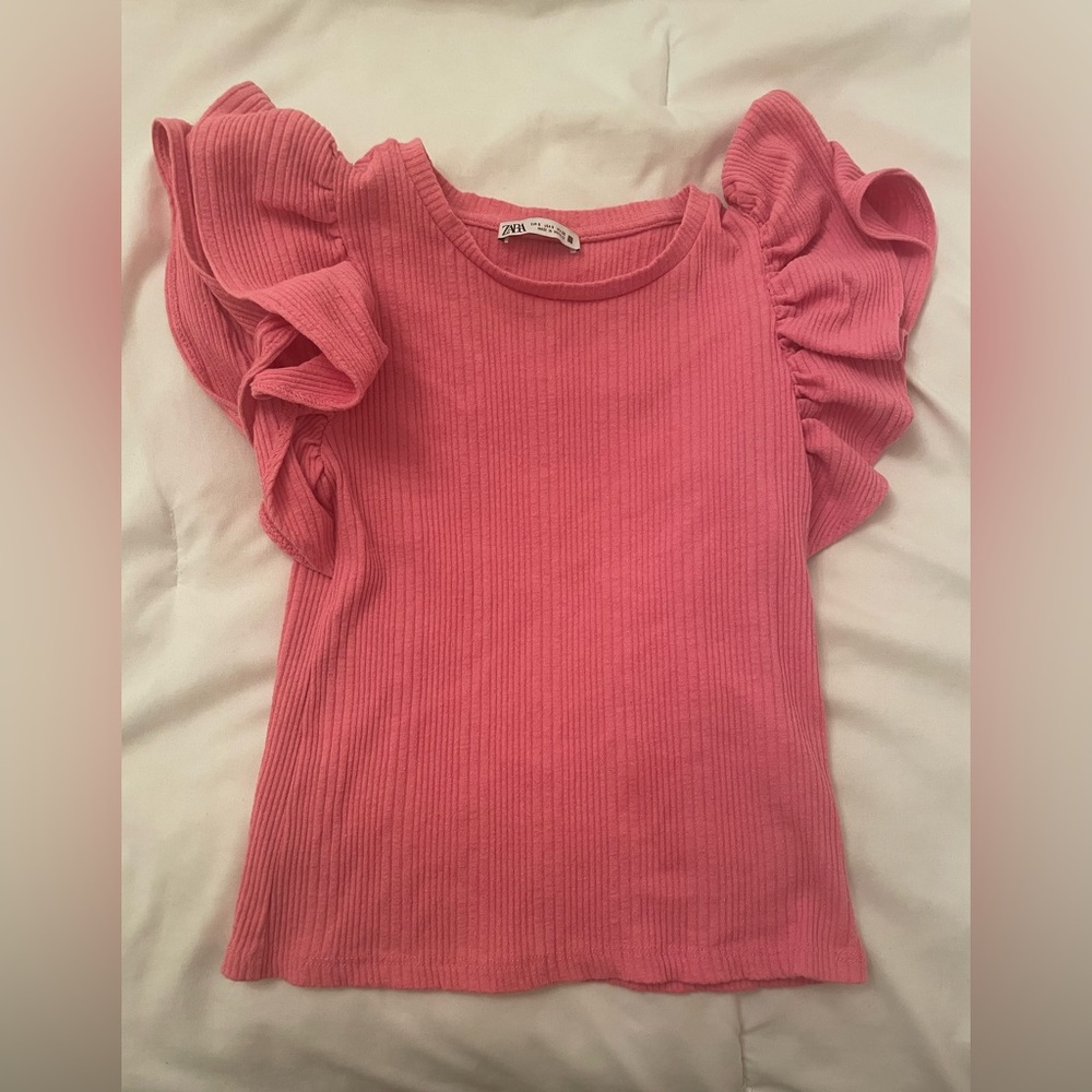 Preppy Zara Puff Sleeve Top
